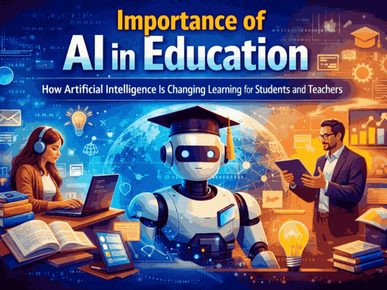 Importance of AI in Education: How Learning Is Changing Today